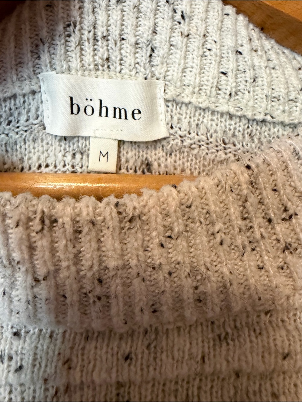 Bohme Ribbed Crewneck Pullover Sweater - Picture 6 of 6